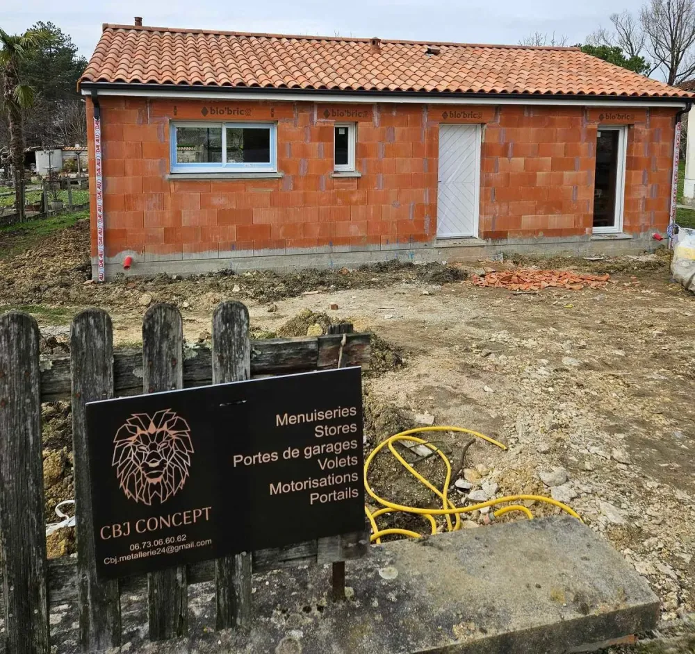 Maison en construction