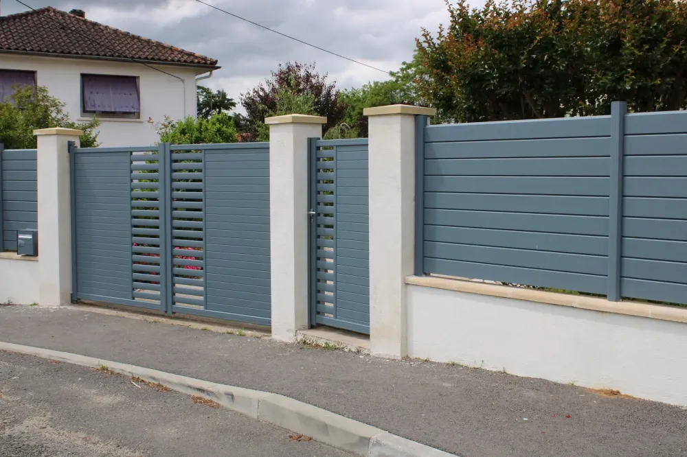 Portail et cloture